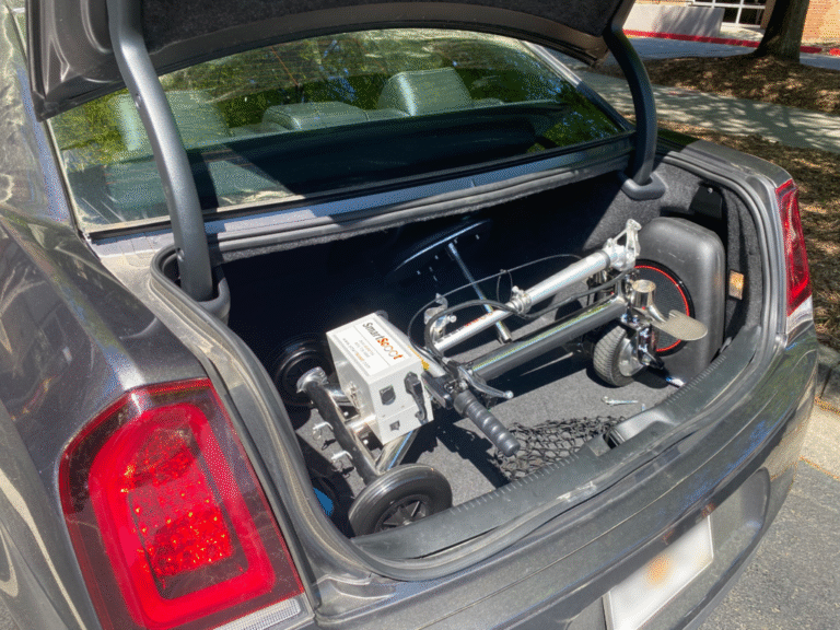 SmartScoot Lightweight Three Wheel Folding Electric Scooter - Image 11