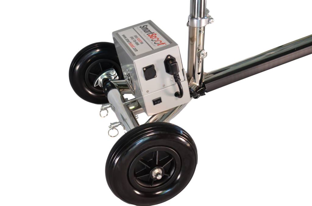 SmartScoot Lightweight Three Wheel Folding Electric Scooter - Image 5