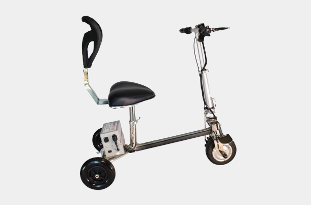 SmartScoot Lightweight Three Wheel Folding Electric Scooter