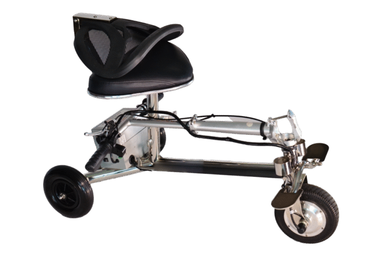 SmartScoot Lightweight Three Wheel Folding Electric Scooter - Image 17