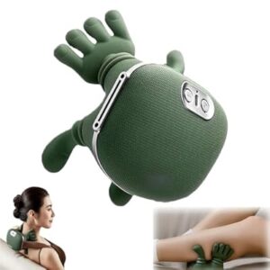 Massage Master for Shoulder,Neck Massager Pillow,with 3-Speed Adjustment, Massage Master for Shoulders, Necks, Lower Abdominal, Compact and Lightweight (1pcs)