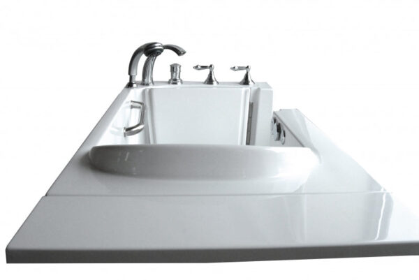 Avora Bath Walk-In Soaker Tub 51 x 28 x 41 – Left & Right Hand Options - Image 4