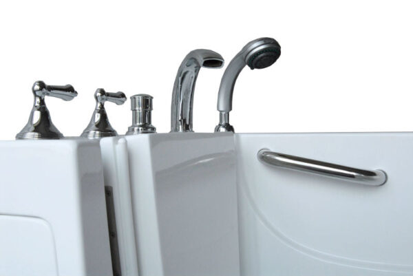 Avora Bath Walk-In Soaker Tub – Right & Left Hand Options, 53"x26"x36" - Image 9