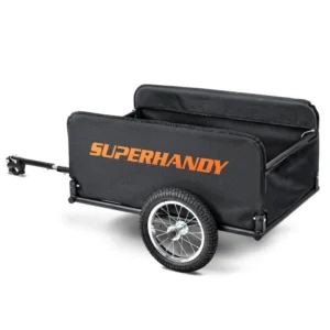 SuperHandy Lightweight Scooter Cargo Trailer GUT157 155 lbs Capacity